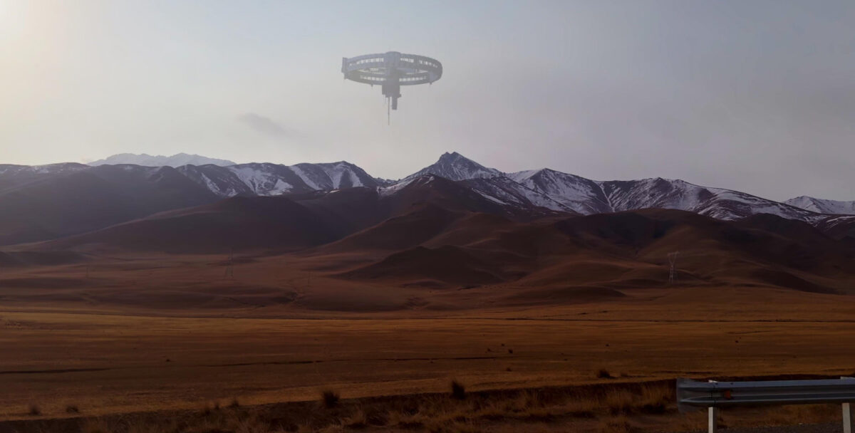 niezidentyfikowany obiekt UFO nad miastem 1947