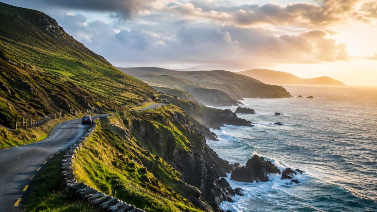 Wild Atlantic Way – widokowa droga na zachodnim wybrzeżu Irlandii