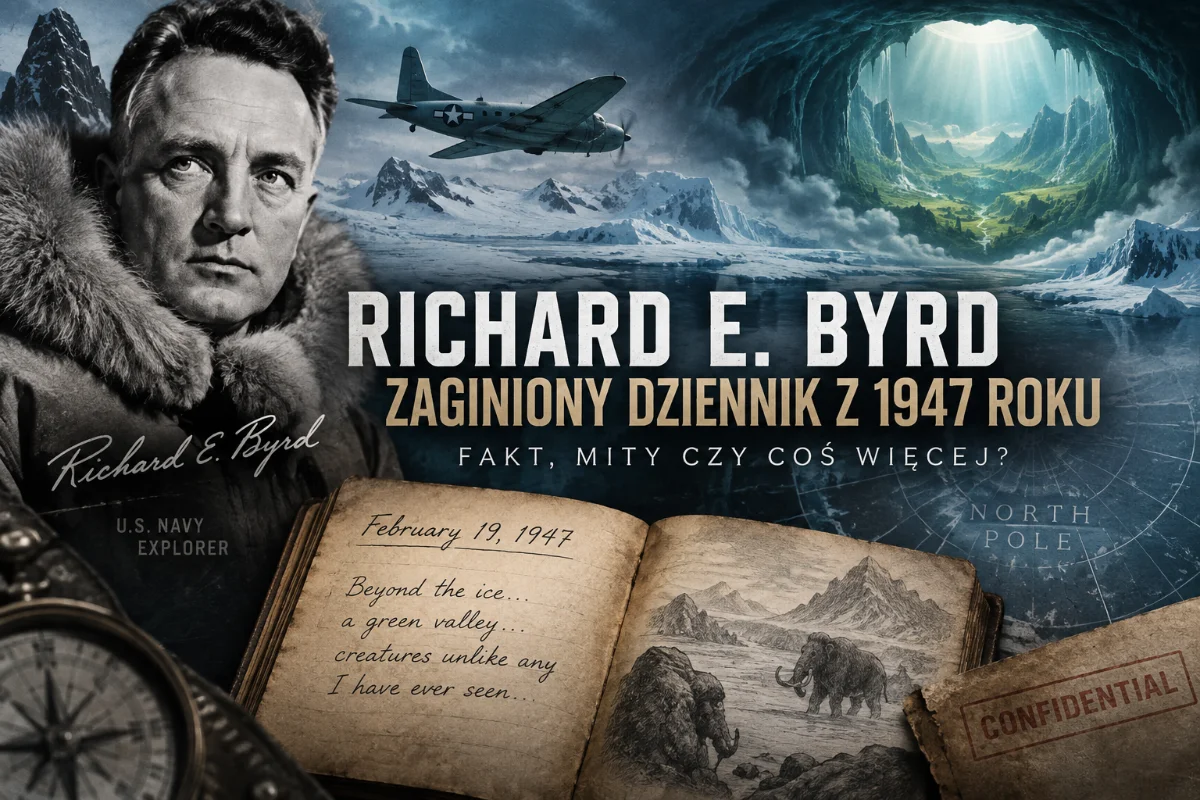 Richard E. Byrd i tajemniczy lot opisany w zaginionym dzienniku admirała